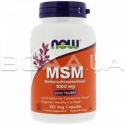 Now Foods, MSM 1000 mg, 120 Veg Capsules