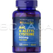 Puritans Pride, NAC N-Acetyl Cysteine 600 mg 120 Rapid Release Capsules