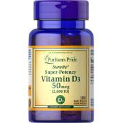 Puritans Pride, Vitamin D3 50 mcg (2000 IU), 100 Rapid Release Liquid Softgels