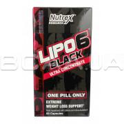 Nutrex, Lipo-6 Black, Ultra Concentrate, 60 Black-Caps (EU)
