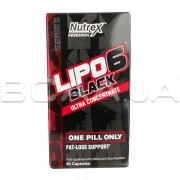 Lipo-6 Black, Ultra Concentrate, 60 Black-Caps (INT)