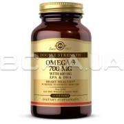 Solgar, Double Strength Omega-3 700 mg (Омега-3), 60 Softgels