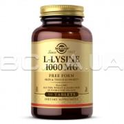 Solgar, L-Lysine 1000 mg, 50 Tablets