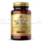 Solgar, Yeast-Free Selenium (Бездрожжевой Селен) 200 mcg, 100 Tablets