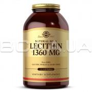 Solgar, Lecithin (Лецитин) 1360 mg, 250 Softgels