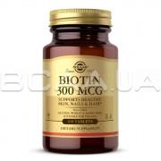 Solgar, Biotin 300 mcg, 100 Tablets