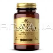 Solgar, Folate 666 mcg DFE (Folic Acid 400 mcg), 250 Tablets