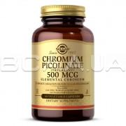 Solgar, Chromium Picolinate 500 mcg (Пиколинат Хрома), 60 Vegetable Capsules