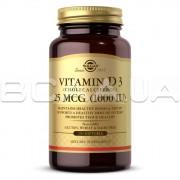 Solgar, Vitamin D3 (Cholecalciferol), 25 mcg (1000 IU), 250 Softgels