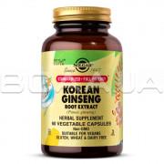 Solgar, Korean Ginseng Root Extract (Корень Корейского Женьшеня), Standardized Full Potency, 60 Vegetable Capsules
