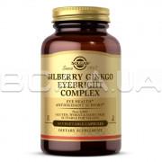 Solgar, Bilberry Ginkgo Eyebright Complex, 60 Vegetable Capsules