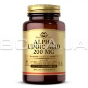 Solgar, Alpha Lipoic Acid 200 mg, 50 Vegetable Capsules