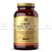 Solgar, Omega 3-6-9, 1,300 mg, 120 Softgels