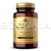 Solgar, Folate 666 MCG DFE (Metafolin 400 MCG), 100 Tablets