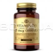 Solgar, Vitamin D3 (Cholecalciferol) 25 mcg (1000 IU), 180 Tablets