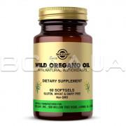 Solgar, Wild Oregano Oil (Масло Дикого Орегано), 60 Softgels