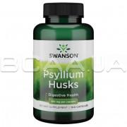 Swanson, Psyllium Husks, 610 mg, 100 Capsules