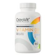 Ostrovit, Vitamin D3 2000 IU + K2 MK-7 + Vitamin C + Zinc, 60 Capsules
