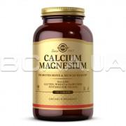 Solgar, Calcium Magnesium (Кальцій та Магній), 250 Tablets