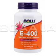 Now Foods, E-400 with Mixed Tocopherols, 268 mg (400 IU), 100 Softgels