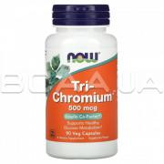 Now Foods, Tri-Chromium, 500 mcg, 90 Veg Capsules