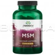 Swanson, MSM 1500 mg, 120 Tablets