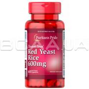 Puritans Pride, Red Yeast Rice 600 mg, 60 Rapid Release Capsules