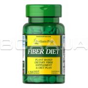 Puritans Pride, Fiber Diet, 120 Coated Tablets