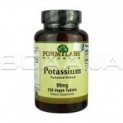 Form Labs, Potassium 99 mg, 250 Vegan Tablets