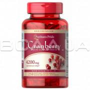 Puritans Pride, Cranberry (Клюква) 4200 mg, with C & E, 250 Rapid Release Softgels