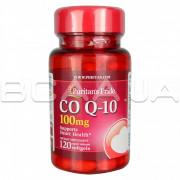 Puritans Pride, Co Q-10 (Коэнзим) 100 mg, 120 Rapid Release Softgels