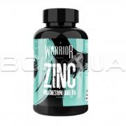 Warrior, Zinc Magnesium and B6, 60 Tablets