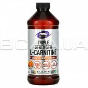 Now Foods, Sports, Triple Strength L-Carnitine Liquid, 3000 mg, 473 ml
