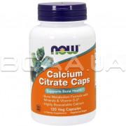 Now Foods, Calcium Citrate Caps, 120 Veg Capsules