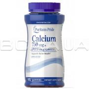 Puritans Pride, Calcium 750 mg + Vitamin D 37,5 mcg, 1500 IU (Кальций и Витамин Д), 90 Gummies
