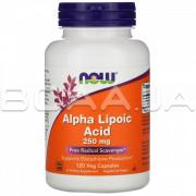 Now Foods, Alpha Lipoic Acid, 250 mg, 120 Veg Capsules