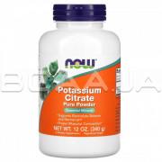 Now Foods, Potassium Citrate (Цитрат калия) Pure Powder, 340 g
