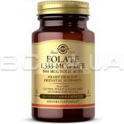 Solgar, Folate (Фолиевая кислота) 1,333 MCG DFE (800 MCG Folic Acid), 100 Vegetable Capsules