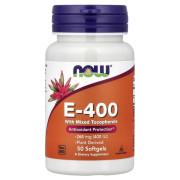 Now Foods, E-400 with Mixed Tocopherols, 268 mg (400 IU), 50 Softgels