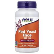 Now Foods, Red Yeast Rice 600 mg, 60 Veg Capsules