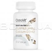 Ostrovit, Oyster Shell Calcium D3 + K2 (Кальций), 90 Tablets