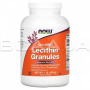 Now Foods, Lecithin Granules (Лецитин в гранулах), Non-GMO, 454 g