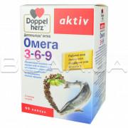Doppelherz, Актив, Омега 3-6-9, 60 капсул