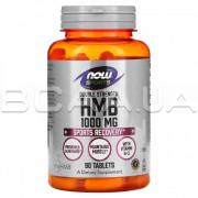 Now Foods, Sports, HMB 1000 mg, Double Strength, 90 Tablets