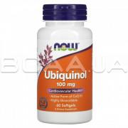 Now Foods, Ubiquinol, 100 mg, 60 Softgels