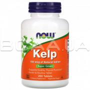 Now Foods, Kelp 150 mcg (Ламинария), 200 Tablets