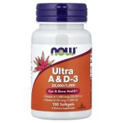 Now Foods, Ultra A & D-3, 100 Softgels