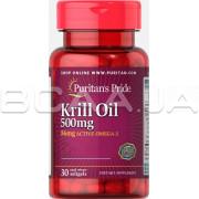Puritans Pride, Krill Oil 500 mg, 30 Rapid Release Softgels