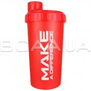 Шейкер Scitec Nutrition, Make a Difference, Красный, 700 мл