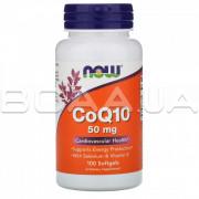 Now Foods, CoQ10 50 mg, 100 Softgels